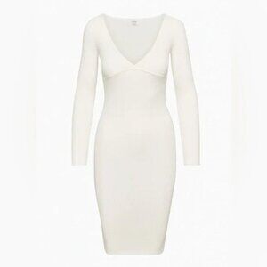 Aritzia White Midi Dress